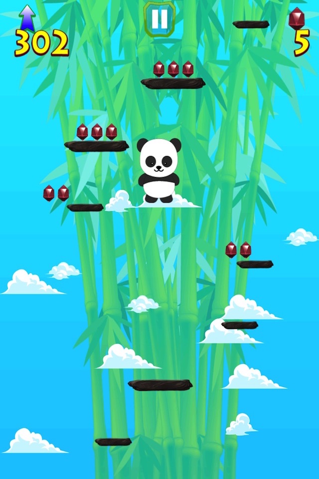 A Panda Kid Jump Cute Animal Games Adventure screenshot 3