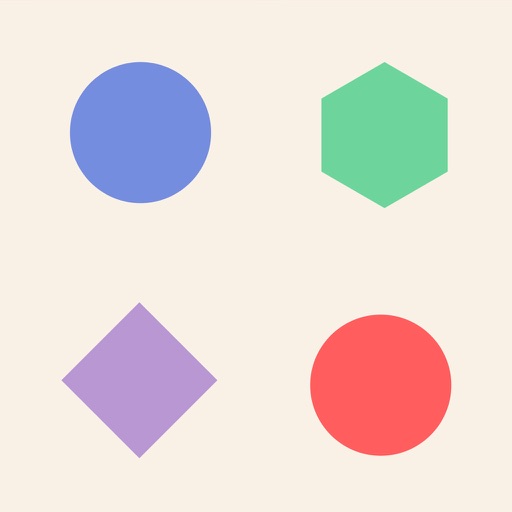 GeoColor - Puzzle Game: Connect Same Shapes and Colors Icon