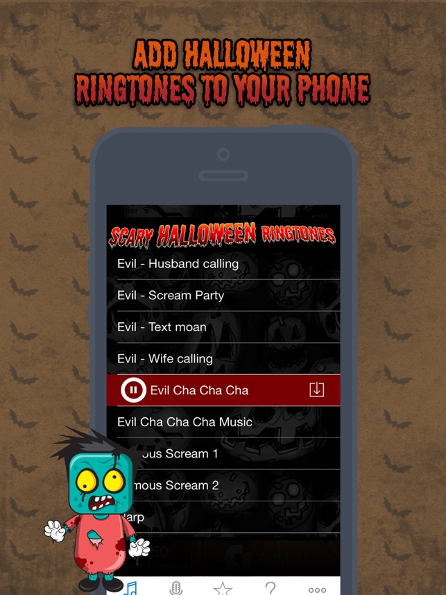 Halloween Ringtones Scary Sounds For Your Iphone On The App Store