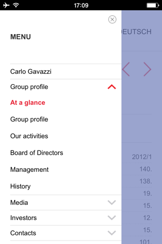 Carlo Gavazzi Group screenshot 3