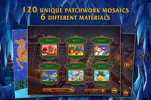 Christmas Patchwork. Frozen Heart screenshot 2