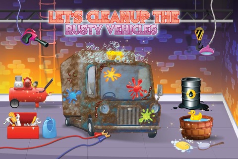 Kids Dancing Car – Vehicle repair & crazy wash game for fun times screenshot 3