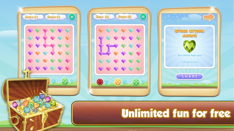 Miner Gem Collector 2015 - Jewel Crush Blitz Puzzle games screenshot-4