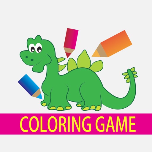 Dinosaurs Coloring Book - Painting Dinosaurs for Kids