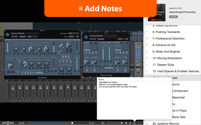 Course For Logic Pro X 301 - Supercharged Processing(圖3)-速報App