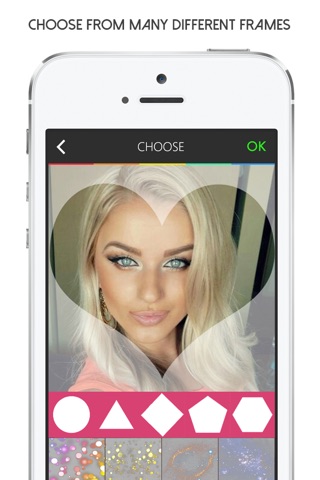 Selfie Frames + Shape Overlays Pro screenshot 2