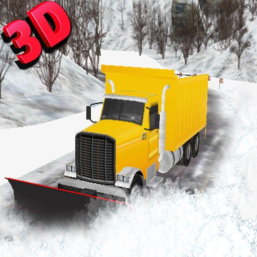 Snow Plow Truck Driver 3D Simulator - Drive snowblower to clear up ice and excavate the snow with excavator