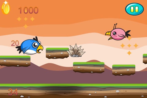 A Flappy Pet Bird To Fly In An Epic Flying Challenge Saga!- HD Free screenshot 2