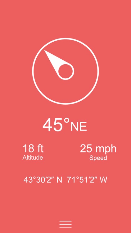 Compass Zen PRO - Minimalist compass with altimeter, speedometer, and more screenshot-3