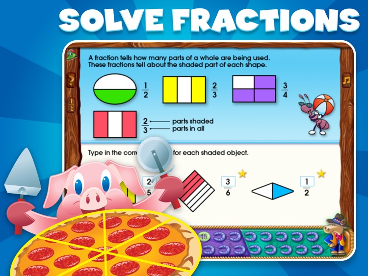 Time, Money & Fractions On-Track
