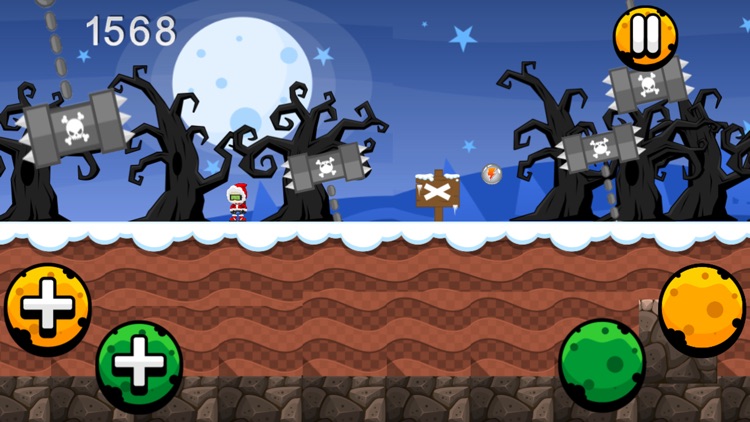 A Winters Scary Run Christmas Game screenshot-4