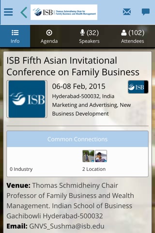 ISB Family Business Conference screenshot 2