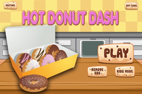 Hot Donut Dash - by Top Free Fun Games screenshot 2