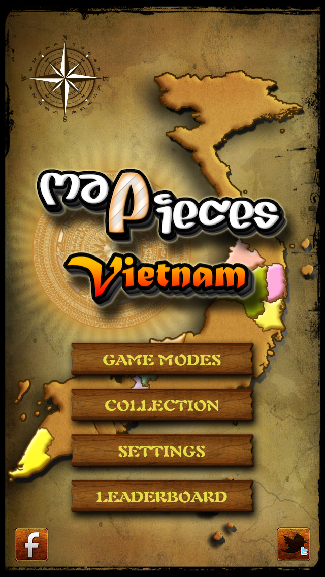 How to cancel & delete MapPieces: Vietnam - A map puzzle game from iphone & ipad 1