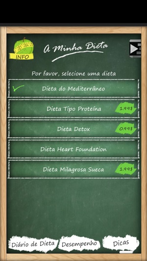programa de dieta de proteínas de azada