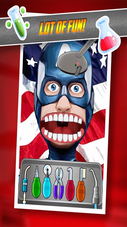 Superhero Dentist Adventure Free 2 - The Drilling Continues