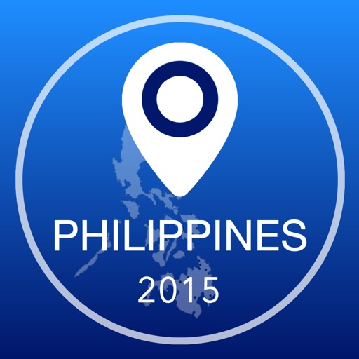 Philippines Offline Map + City Guide Navigator, Attractions and Transports Icon