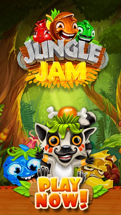 Jungle Jam - Juicy Fruit Match-3 Game screenshot-4