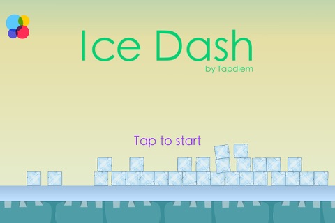 Ice Dash - Hard Indie Geometry Run Challenging screenshot 3