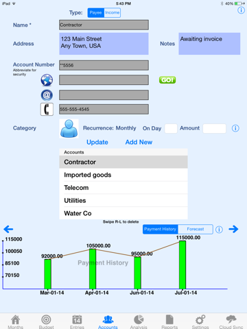 Biz Budget Book with Forecast screenshot 4