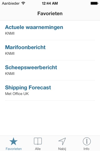 SailorsWeather - marine weather forecasts in your pocket screenshot 4