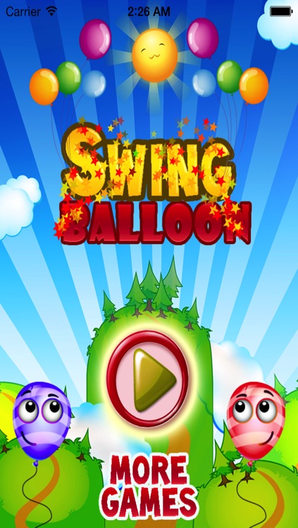 Swing Balloon – Tap the balloon and fly in the sky adventure game