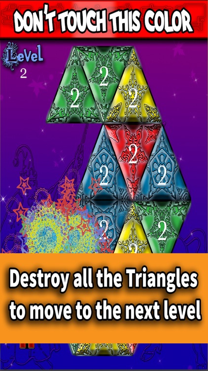 Colors Skip - Triangle Challenge screenshot-3