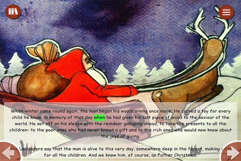 The Bearer Of Gifts-Read Along Interactive Christmas and Bible story for Children screenshot 2
