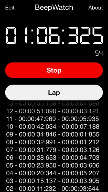 BeepWatch PRO - Beeping Circuit Training Interval Stopwatch screenshot-3