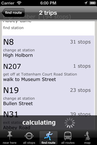 London Night Buses screenshot 3