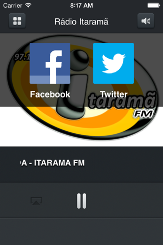 Rádio Itaramã screenshot 2
