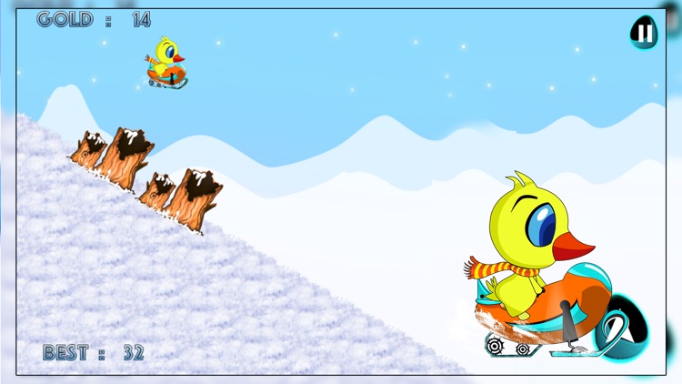 Chick Skidoo Fun Winter : The Brave Icy Frost Race