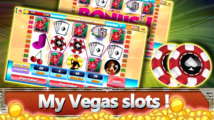 Ace Classic New Vegas Slots - Win 777 & Golden Bonanza in Progressing Jackpot Slot Machine