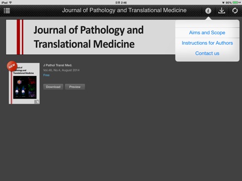 Journal of Pathology and Translational Medicine screenshot 3