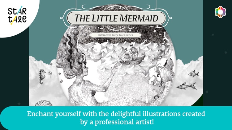 The Little Mermaid : Star Tale - Interactive Fairy Tale Series for Kids