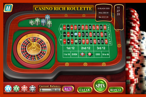 A Casino Rich Roulette Vegas Style - A Fun Big Hit Jackpot Win Game Free screenshot 2