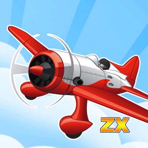 A Crazy Plane Flap and Fly Game ZX icon