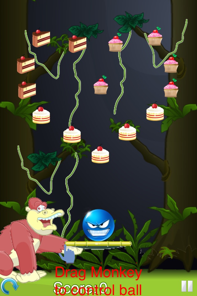 Hungry Monkey with cake screenshot 2