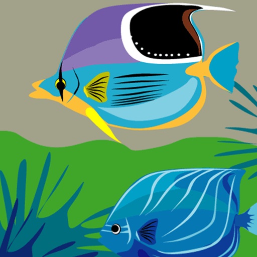 Fish Coloring Book Icon