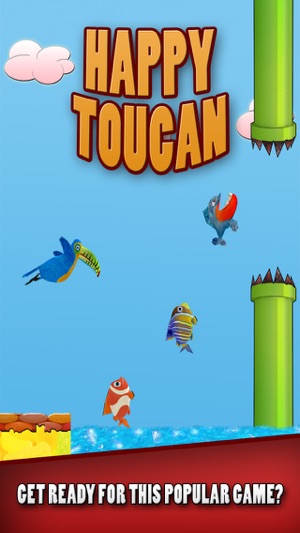 Happy Toucan Infinite Runner Pro Hunter 