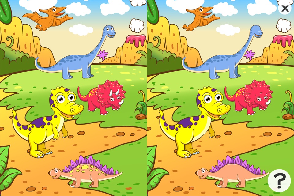 A Dinosaurs Game for Children: Learn about dinos for kindergarten and pre-school screenshot 2