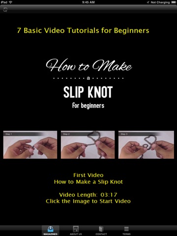 Best iKnitting Video Magazine - Learn to Crochet Made Easy Guide screenshot 3