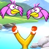 Sling Catapult Bird Shooter : A Slingshot Bubble Birdy Hunter Game