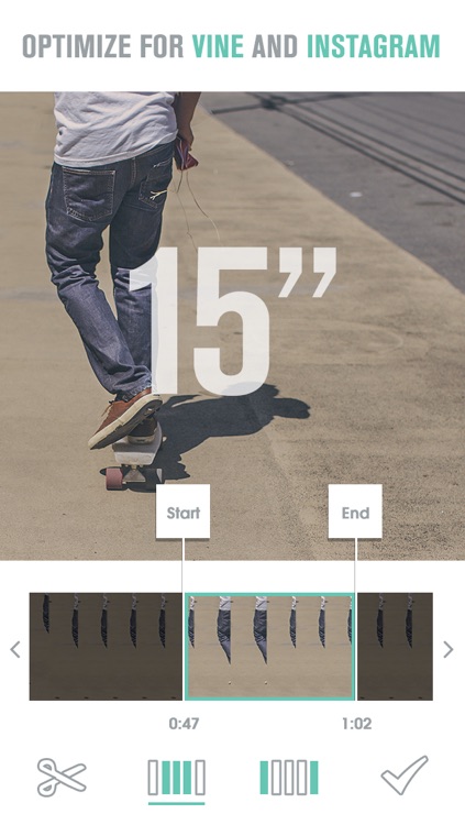 TrimVid + Cut & Edit Video for Vine And Instagram screenshot-3