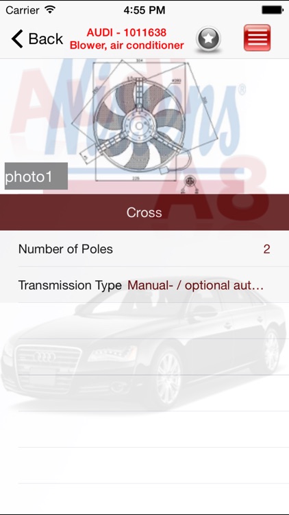 AutoParts Audi A8