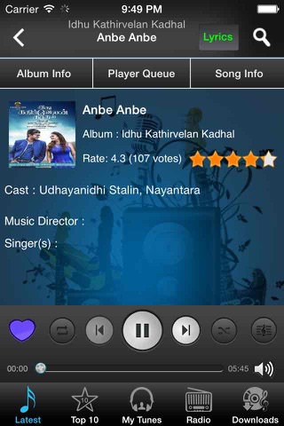 Raaga Tamil Songs Radios Top 10 Hits Videos Devotional Music screenshot 4