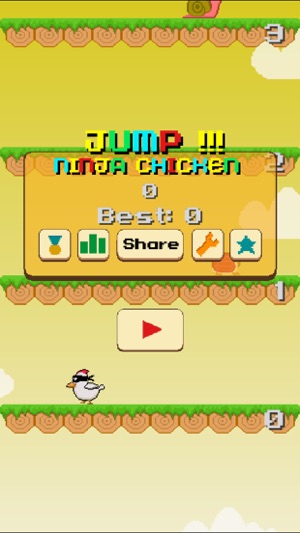 Jump Ninja Chicken(圖1)-速報App