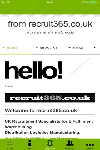 recruit365.co.uk screenshot 3