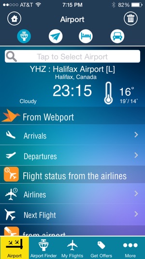 Halifax Airport + Flight Tracker Premium air Stanfield Canad(圖2)-速報App