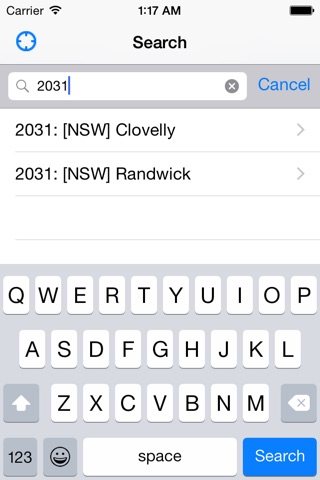 Postcode Australia screenshot 2